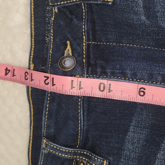 NEW YORK & COMPANY WOMENS WIDE LEG JEANS SIZE 12 - Picture 12 of 14